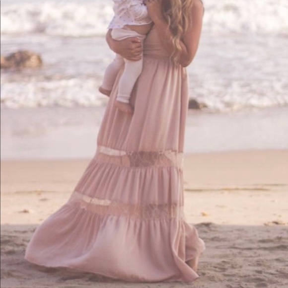 Chiffon flowy maxi dress - Picture 1 of 1